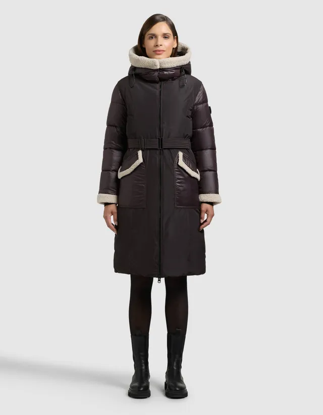 khujo-coat-poppy-moody-plum-teddy-kurzmantel-mit-kapuze-f-r-damen image 1