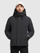 khujo-jacke-barat2-black-damen-steppjacke-mit-kapuze image 2