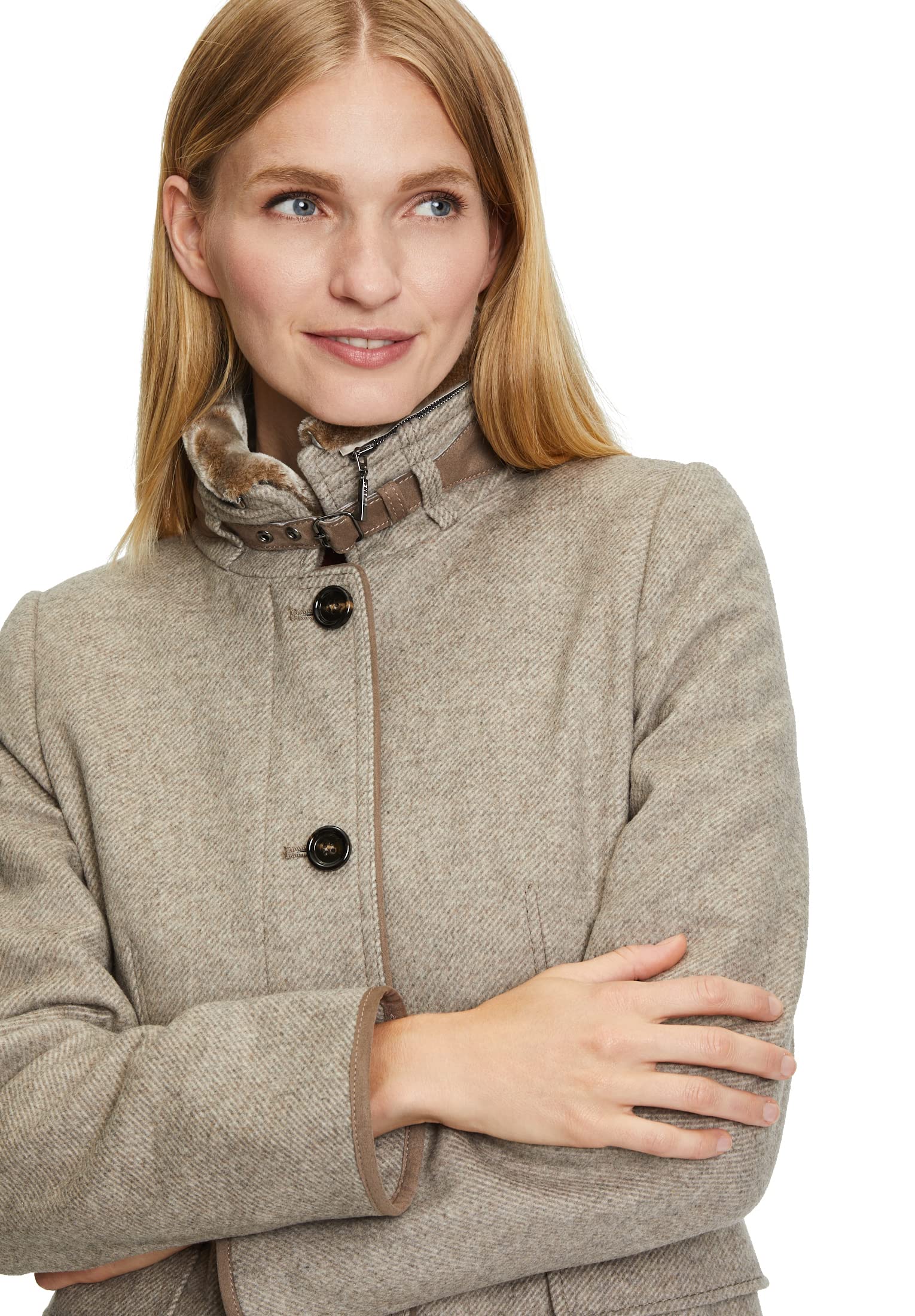 gil-bret-damen-mailand-jacke-wintermantel-wollmischung-leicht-tailliert image 5
