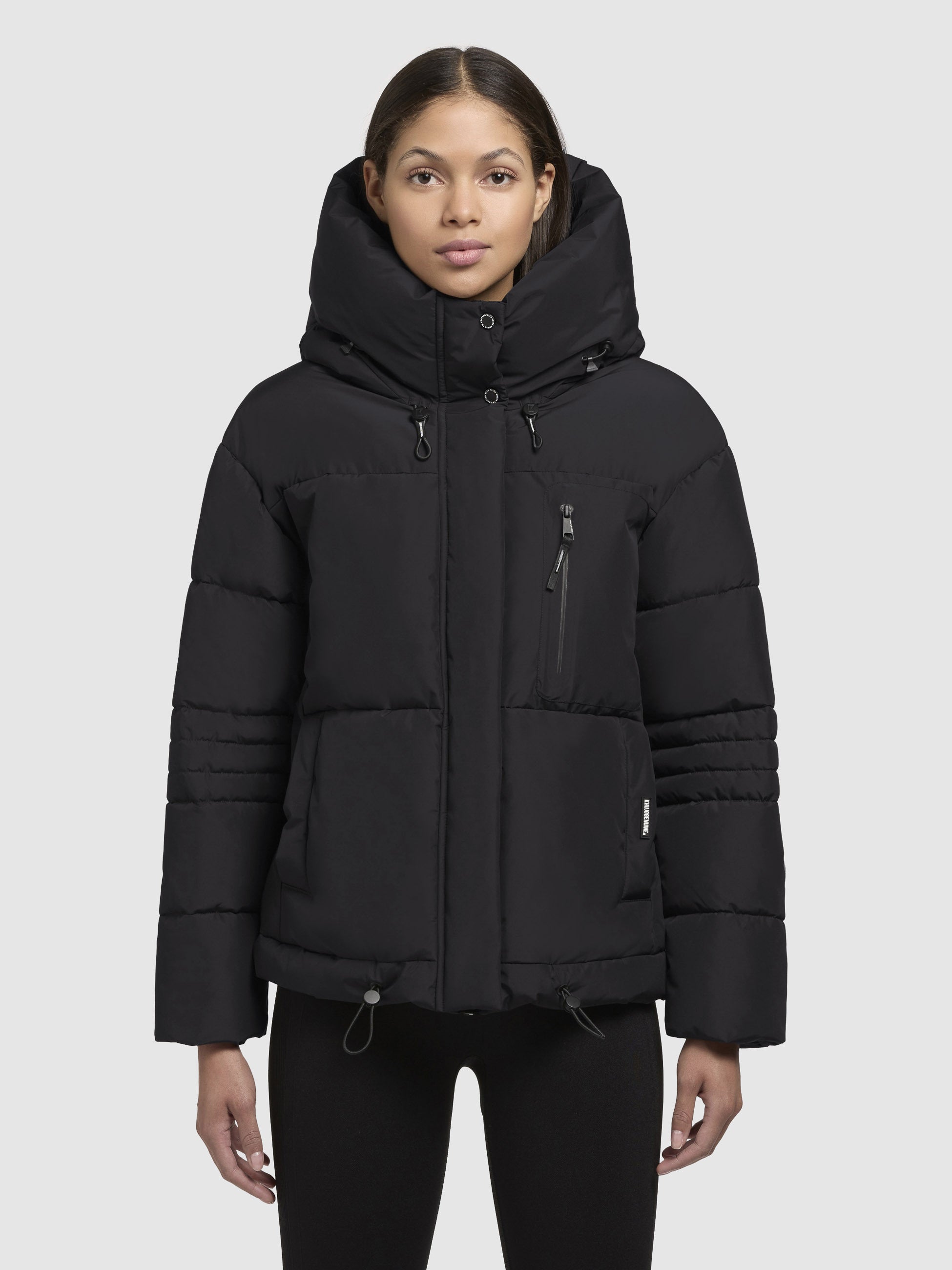 khujo-jacke-peeke-with-gloves-schwarz-damen-winterjacke image 4