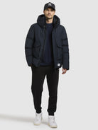 khujo-winterjacke-hinto2-dark-blue-damen-parkajacke-mit-kapuze image 6