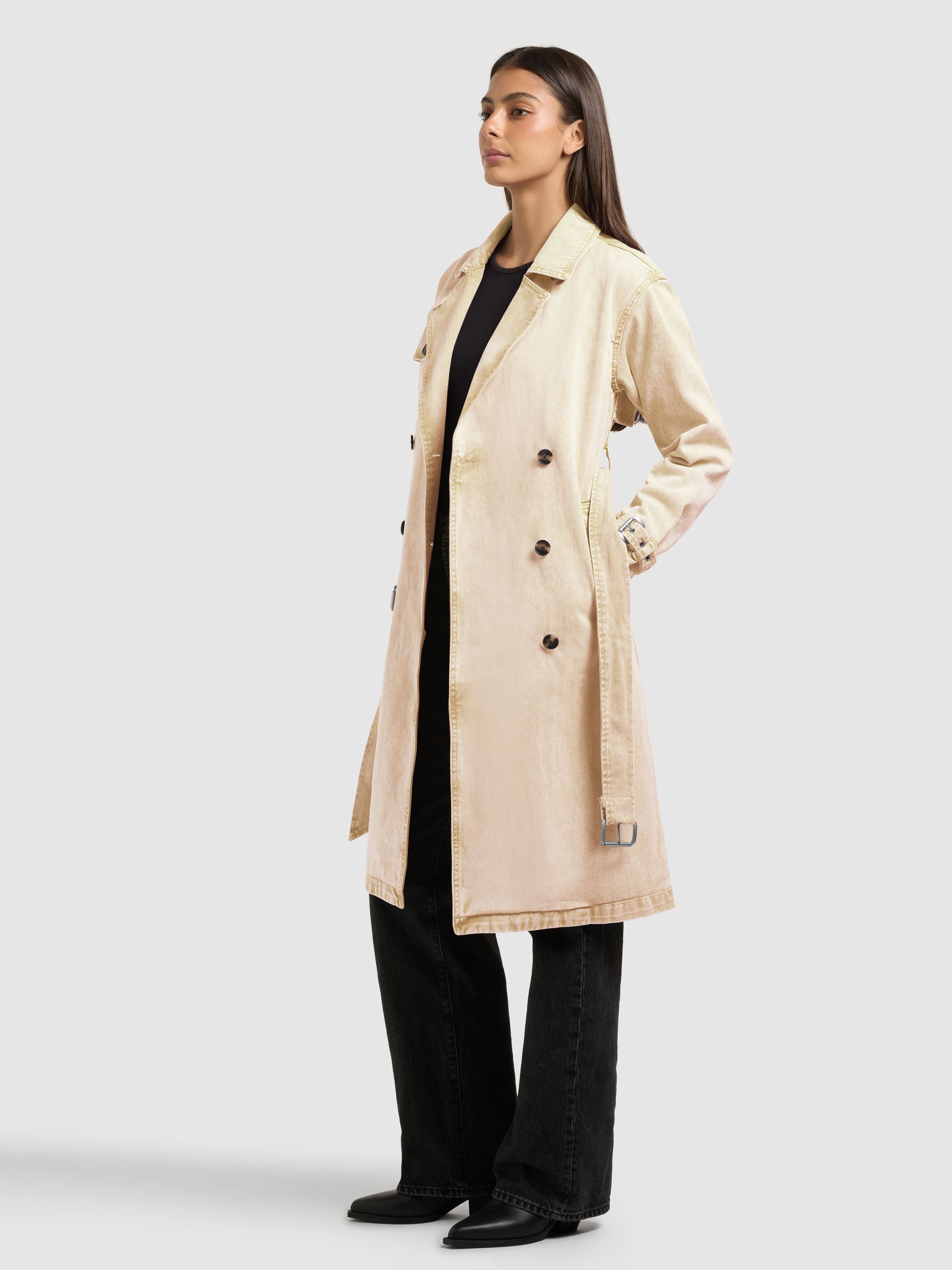 khujo-mantel-hera-jeans-trench-sand-denim-doppelreihig-f-r-damen image 4