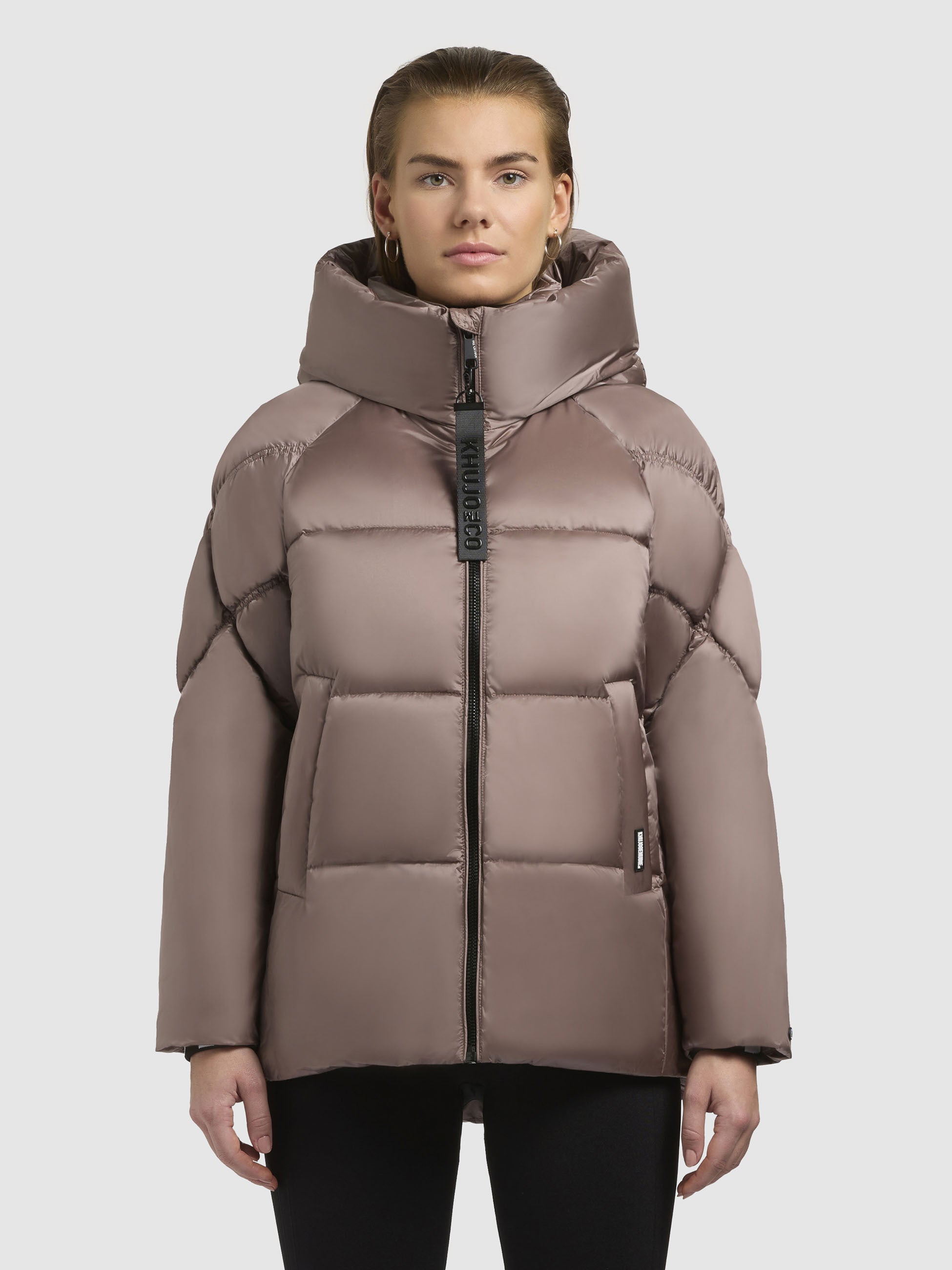 khujo-jacke-isett-taupe-h-ftlange-gl-nzende-damen-steppjacke image 4