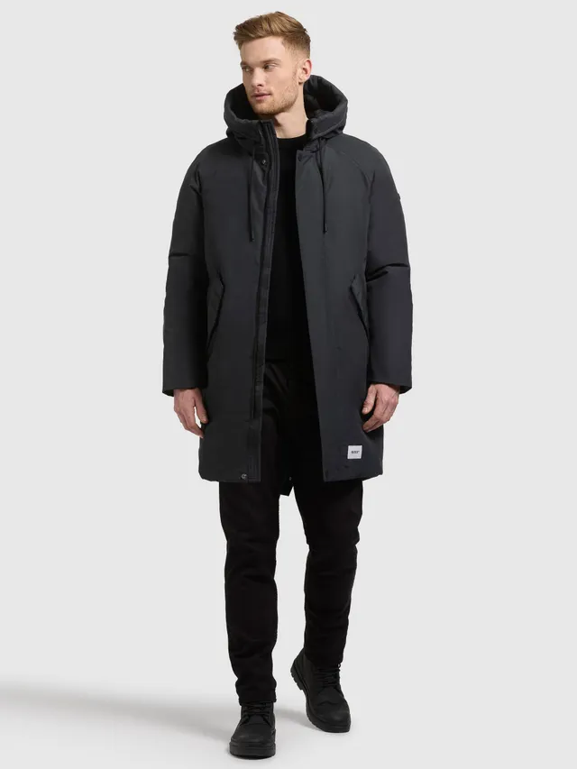 khujo-mantel-anth2-damen-parka-mantel-obrage-grey image 1