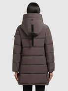 khujo-coat-faltd2-graphite-gray-kurzer-steppmantel-mit-kapuze image 3