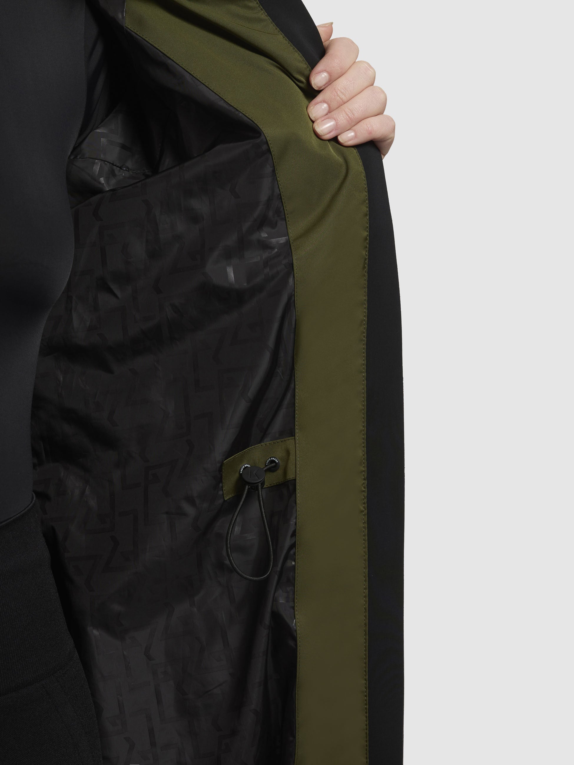 khujo-mantel-pinax-olivgr-n-knielanger-sommerparka-mit-kapuze-regular-fit image 8