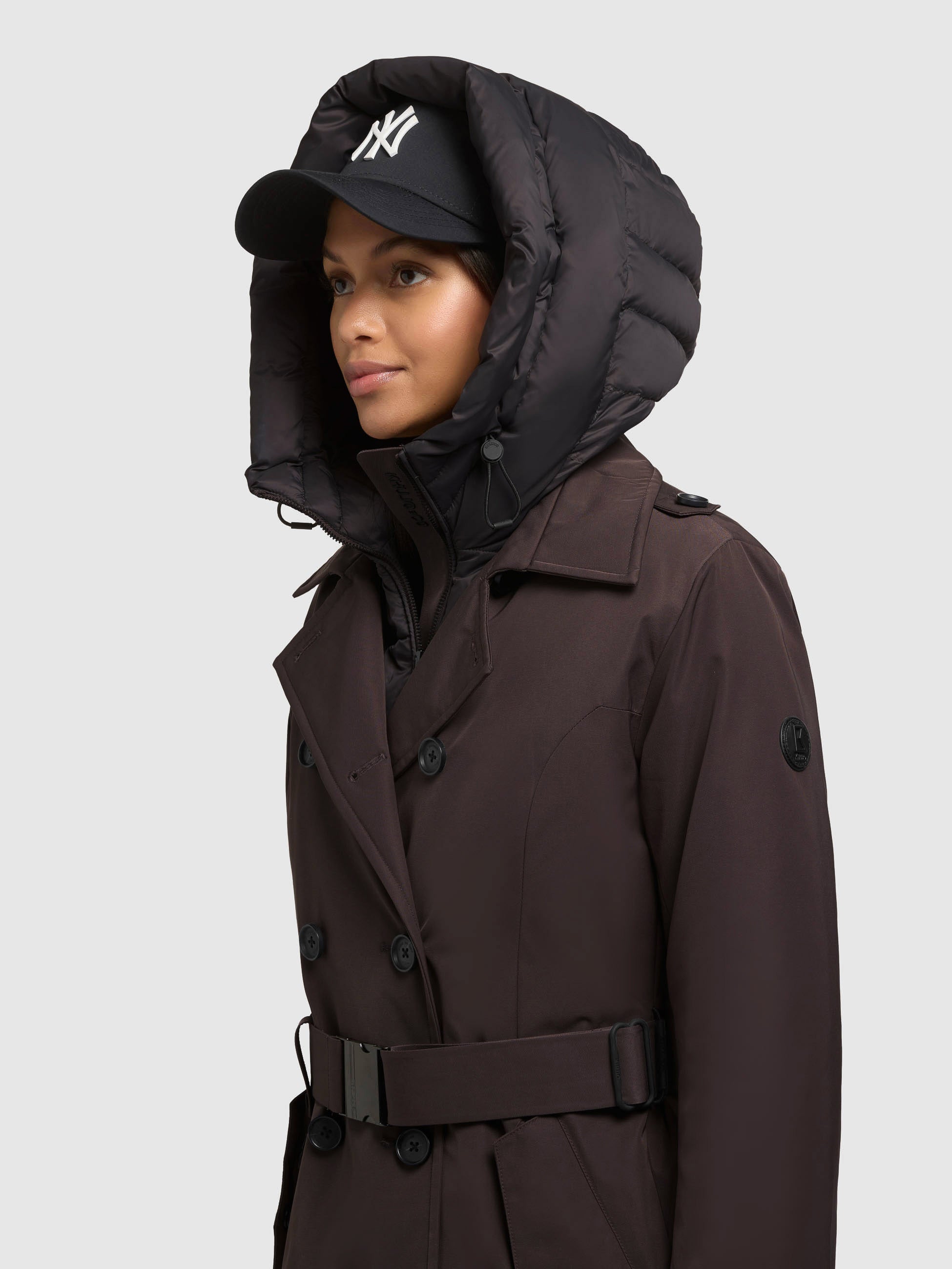 khujo-gora-moody-plum-damen-trenchcoat-kurzmantel-mit-g-rtel image 7