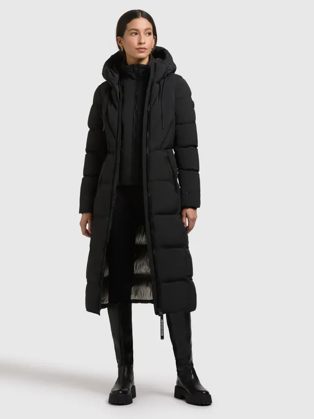 khujo-soria-2in1-damen-steppmantel-black-herausnehmbarer-einsatz image 1