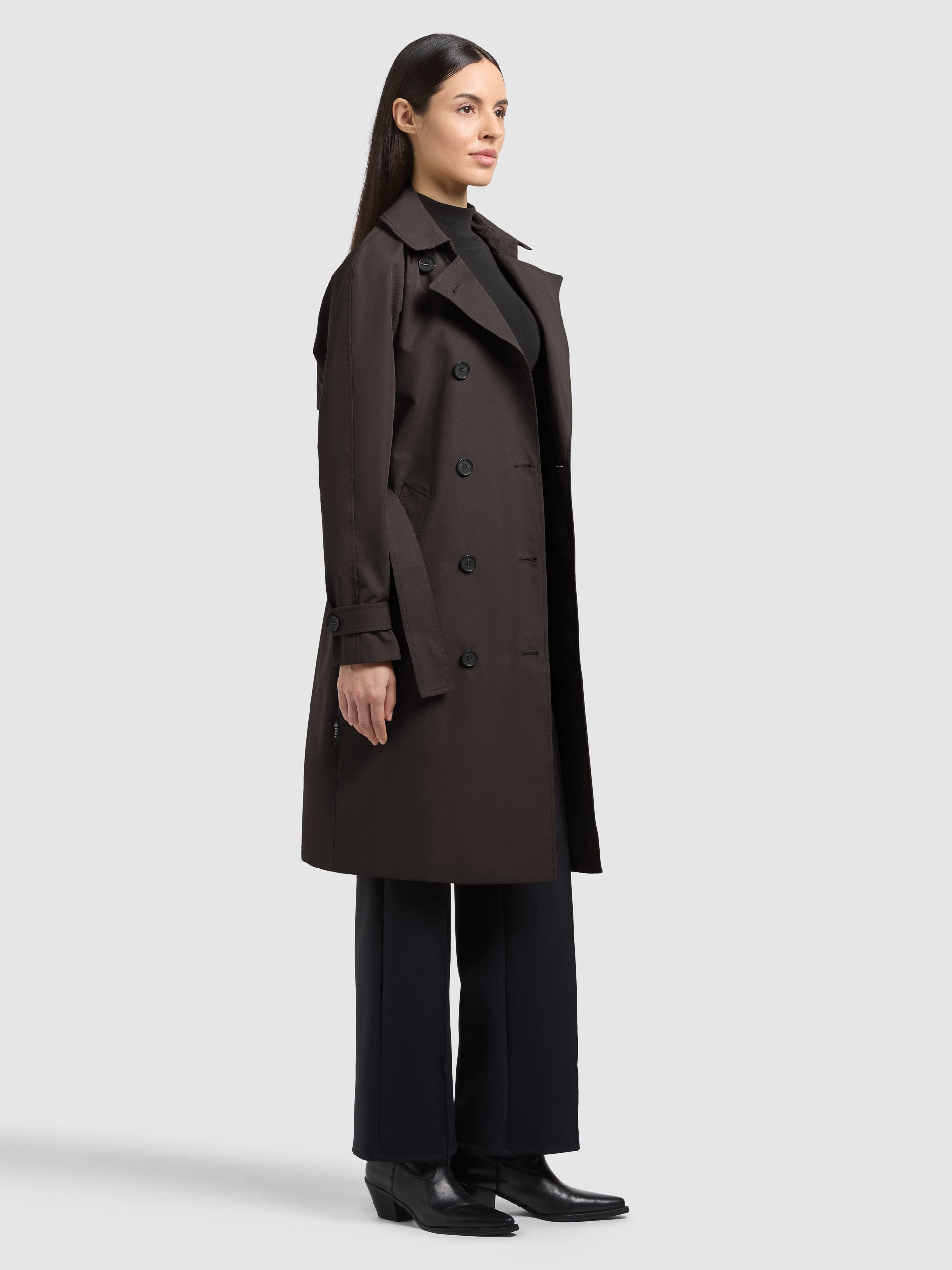 khujo-rula2-damen-trenchcoat-dark-grey-baumwollmix-mit-g-rtel image 6