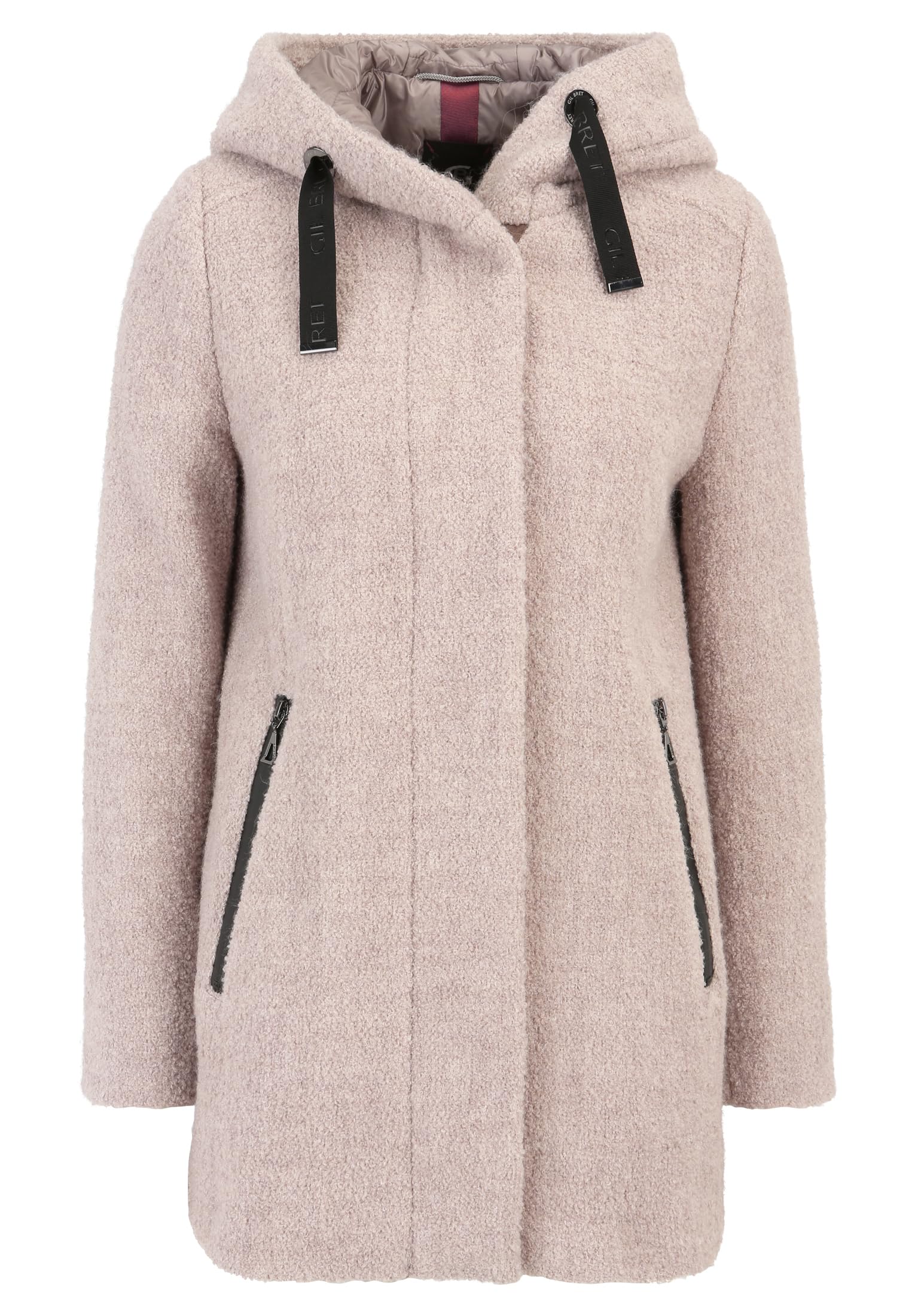 gil-bret-damen-wolljacke-mit-kapuze-boucl-giulia-steppfutter image 8