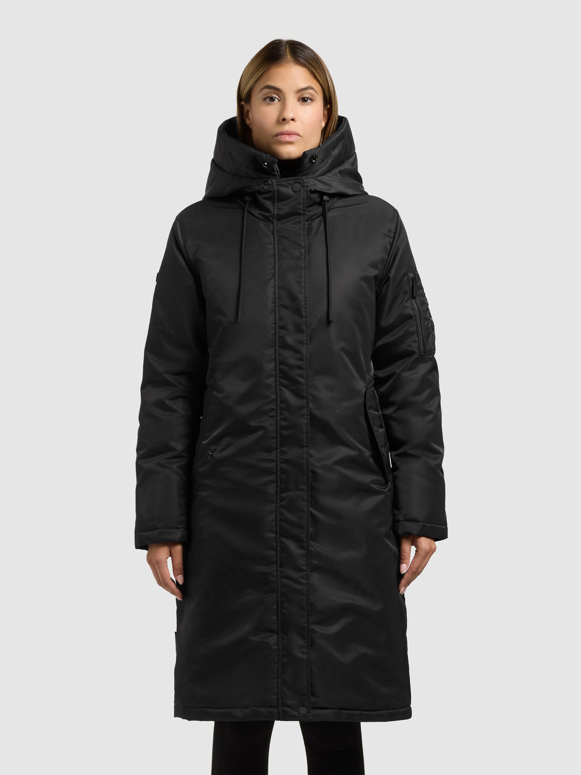 khujo-mantel-jilla-black-wintermantel-mit-kunstfell-damen image 4