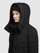 khujo-coat-fitt3-damen-steppmantel-mit-kapuze-in-black image 7
