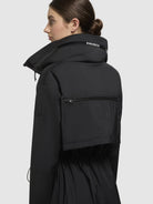 khujo-mantel-loulou-schwarz-windbreaker image 8