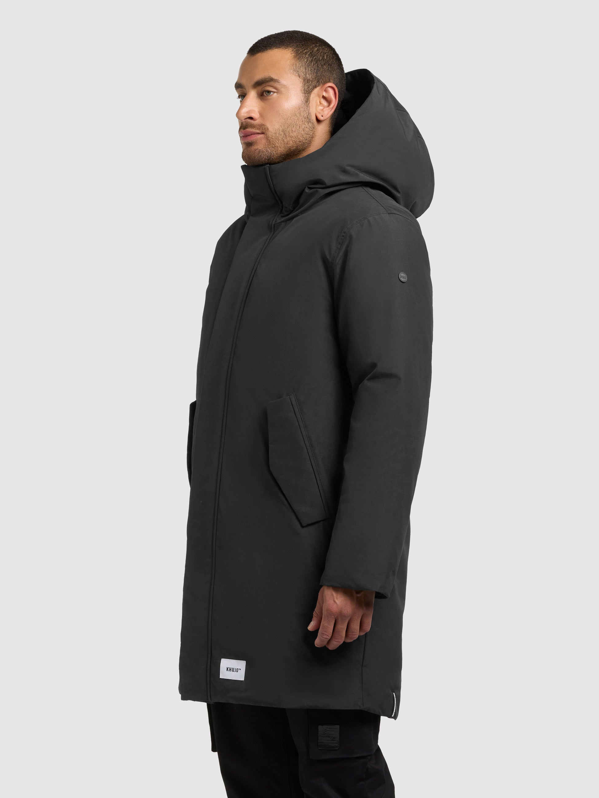 khujo-fogg-parka-mantel-obrage-grey-regular-fit image 5