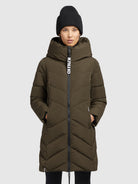 khujo-mantel-darka-khaki-damen-steppmantel-regular-fit image 4