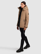 khujo-jacke-pace-rust-brown-damen-steppjacke-mit-kapuze image 6