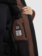 khujo-lola-steppjacke-red-brown-wattiert image 8