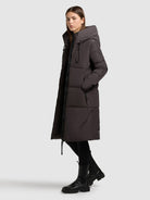 khujo-jasmine-damen-coat-moody-plum image 2