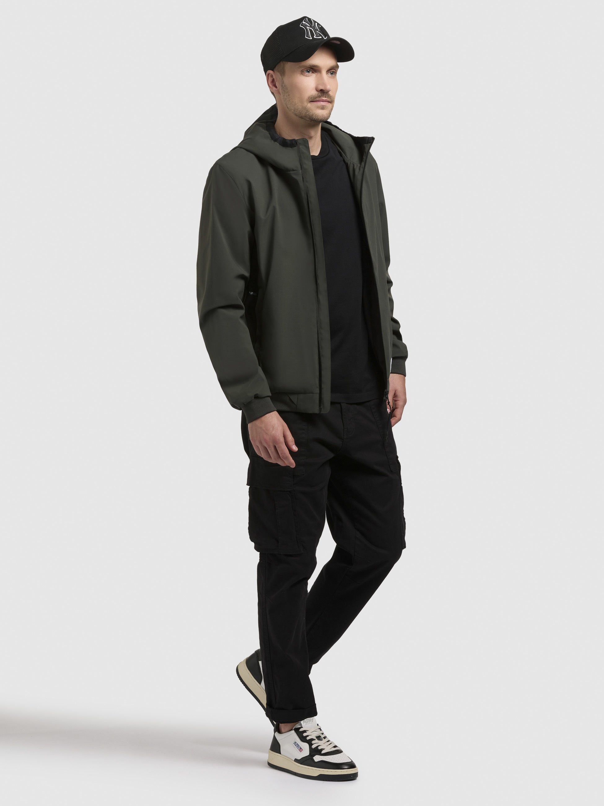 khujo-jacke-larm-dunkelgr-n-damen-kapuzenjacke-regular-fit image 6