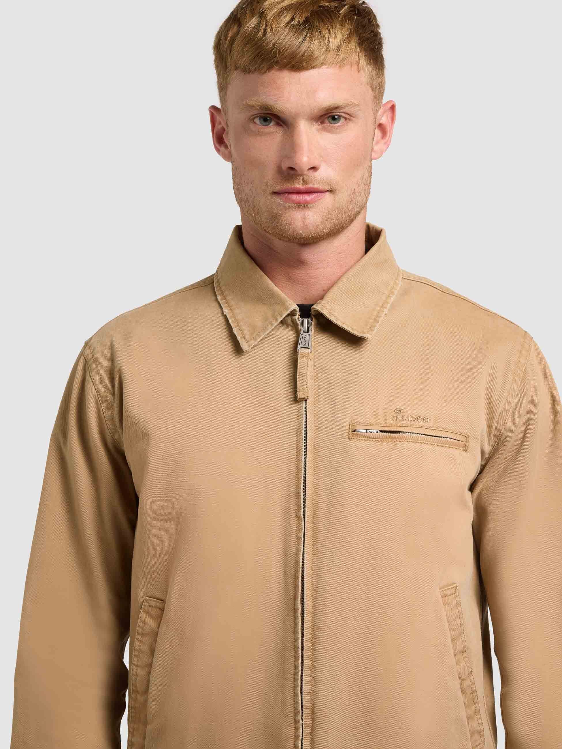 khujo-jacke-janno-blouson-im-used-look-in-camel image 8