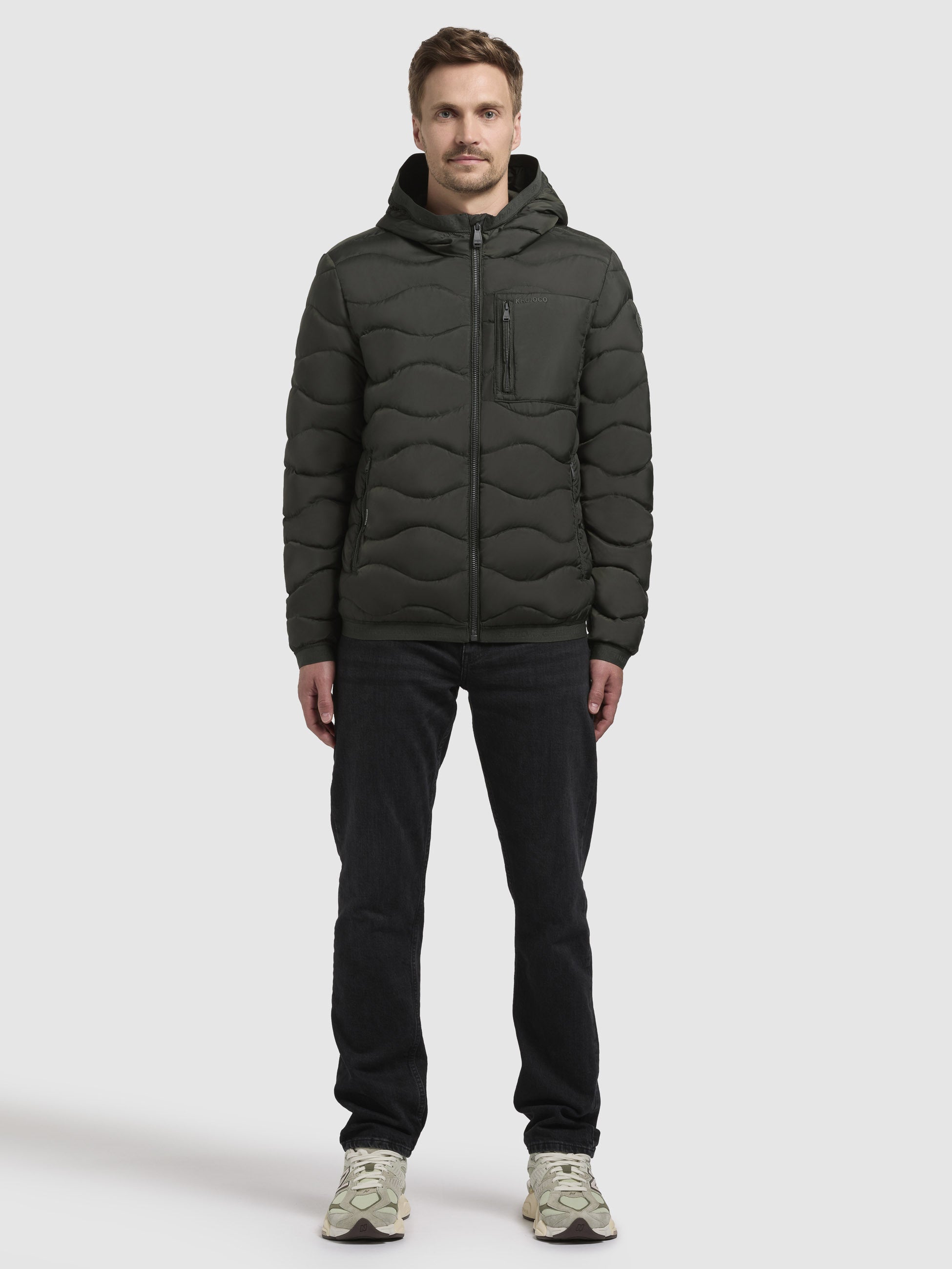khujo-steppjacke-omer-dunkelgr-n-leichte-sommer-steppjacke image 1