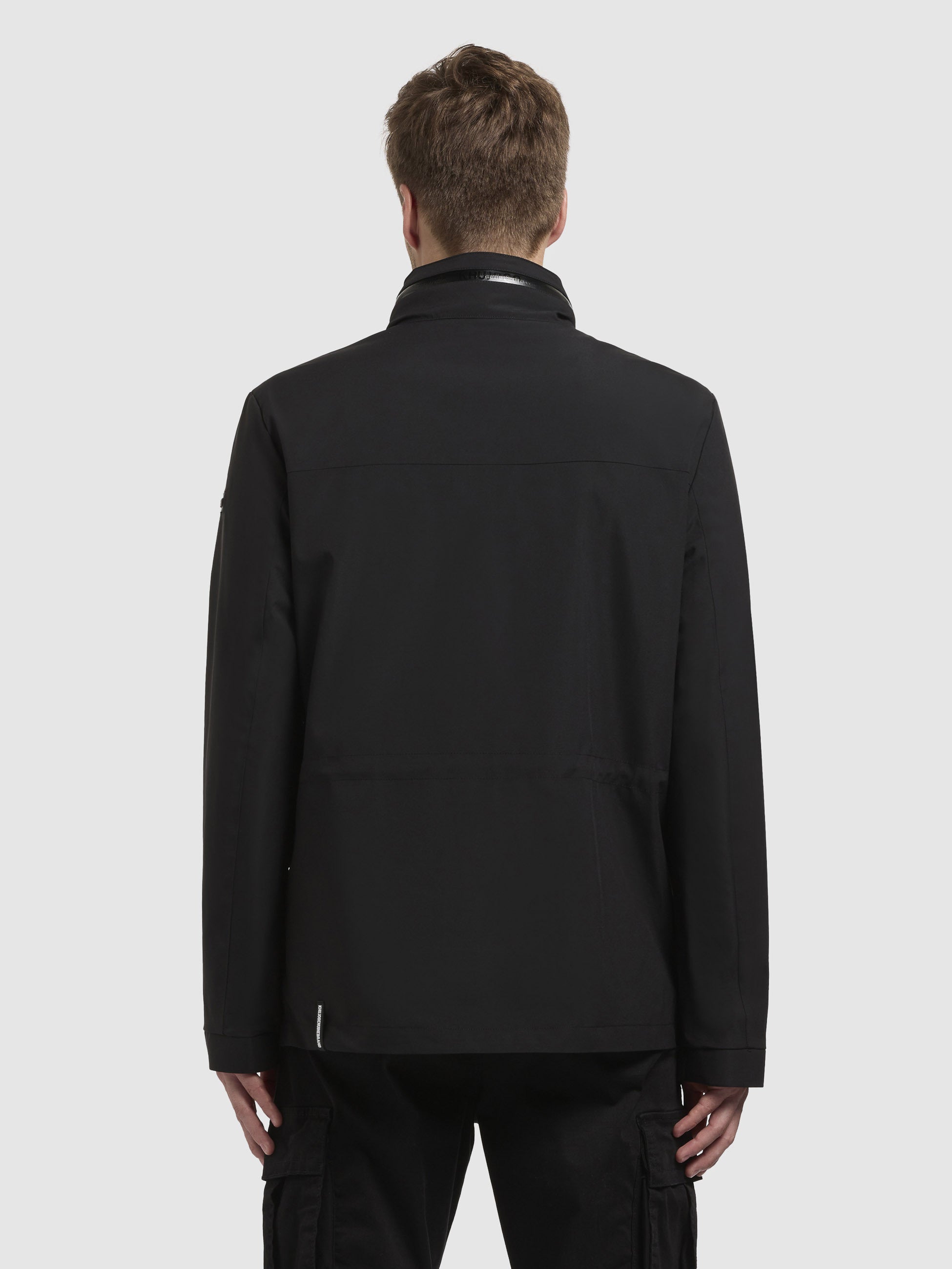 khujo-jacke-arlo-schwarz-cargojacke-fieldjacket-h-ftlang image 3