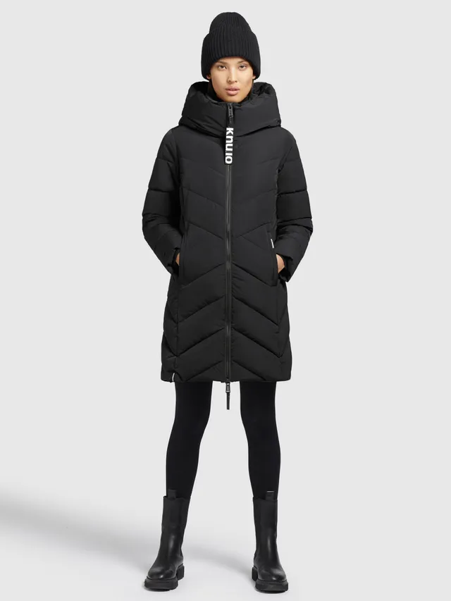 khujo-mantel-darka-schwarz-damen-steppmantel-regular-fit image 1