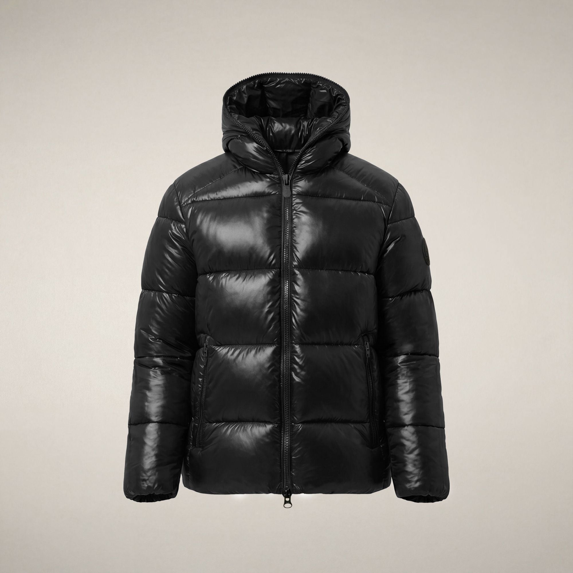 save-the-duck-edgard-herren-pufferjacke-schwarz-laqu image 3