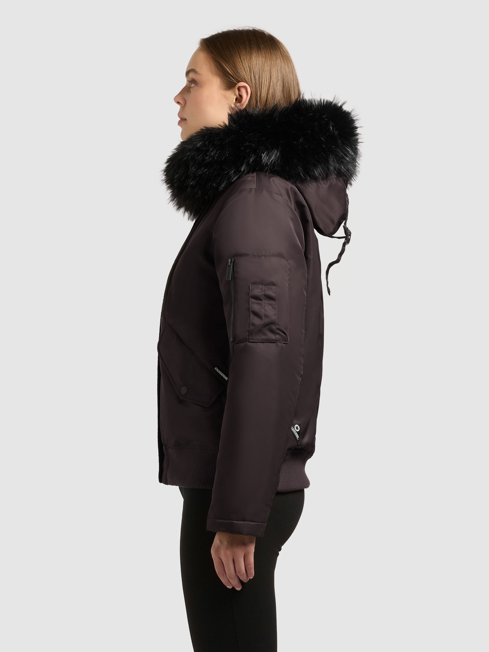 khujo-jacke-tyla-bomberjacke-moody-plum image 5