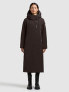 khujo-coat-lofi3-moody-plum-wadenlanger-damen-wintermantel-wasserabweisend image 4