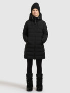 khujo-jacke-neptar-steppjacke-mit-kapuze-black image 2