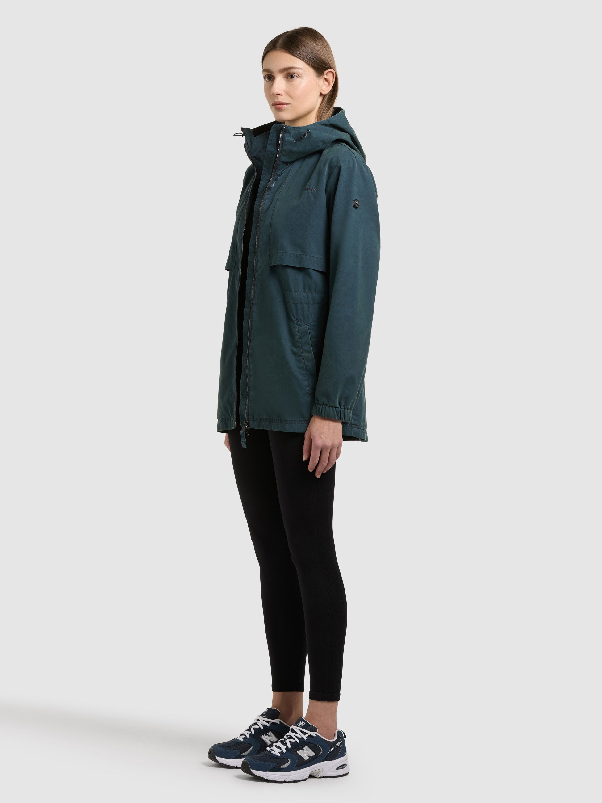 khujo-jacke-rania-atlantic-blue-damen-kapuzenjacke-regular-fit image 2