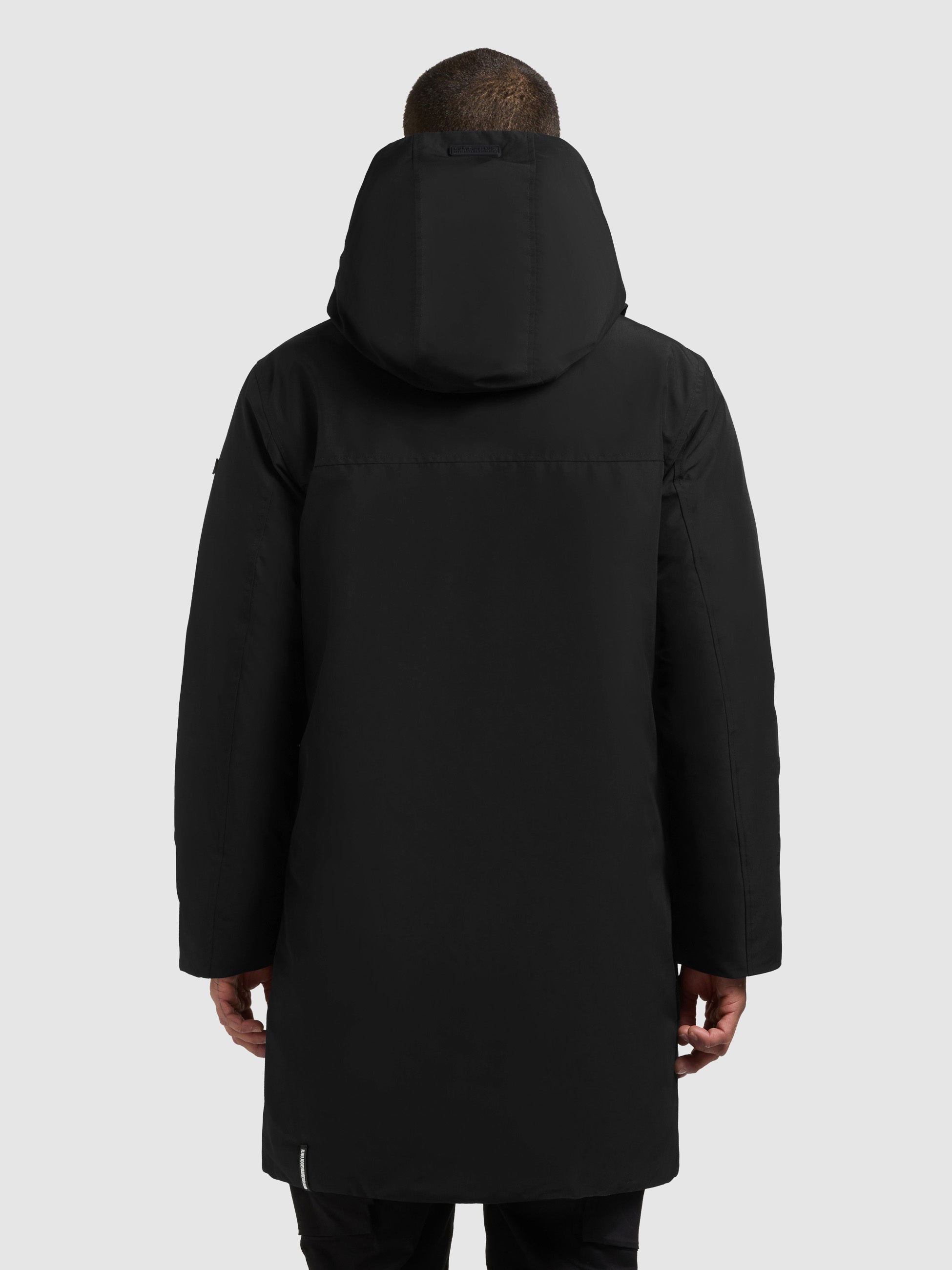 khujo-mantel-fogg-black-damen-parka-regular-fit image 3