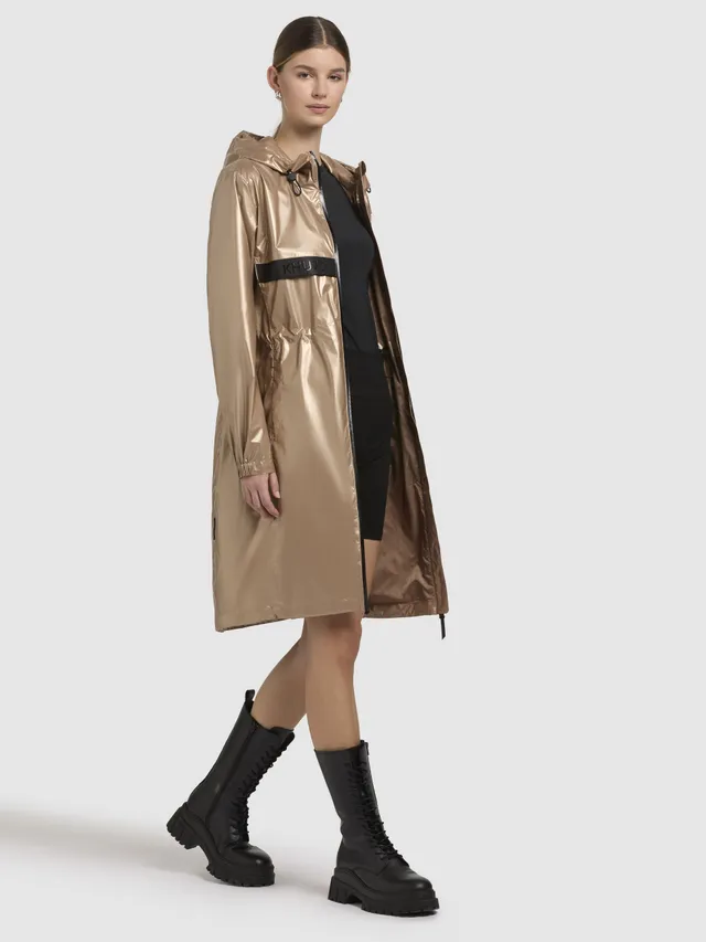 khujo-coat-phoebe-regular-fit-gold-damen image 1