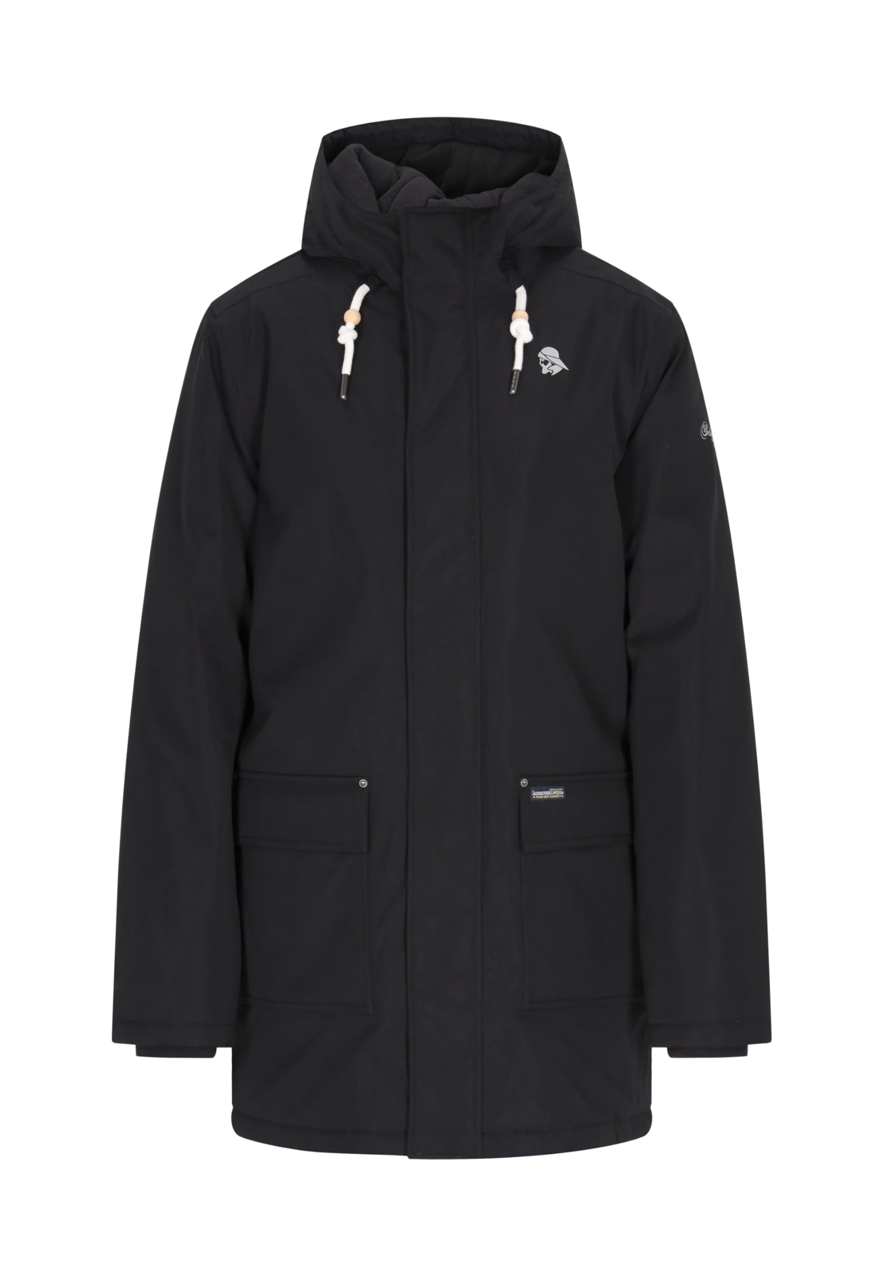 schmuddelwedda-herren-winterparka-langarm-rei-verschluss-blende-und-verstellbare image 1
