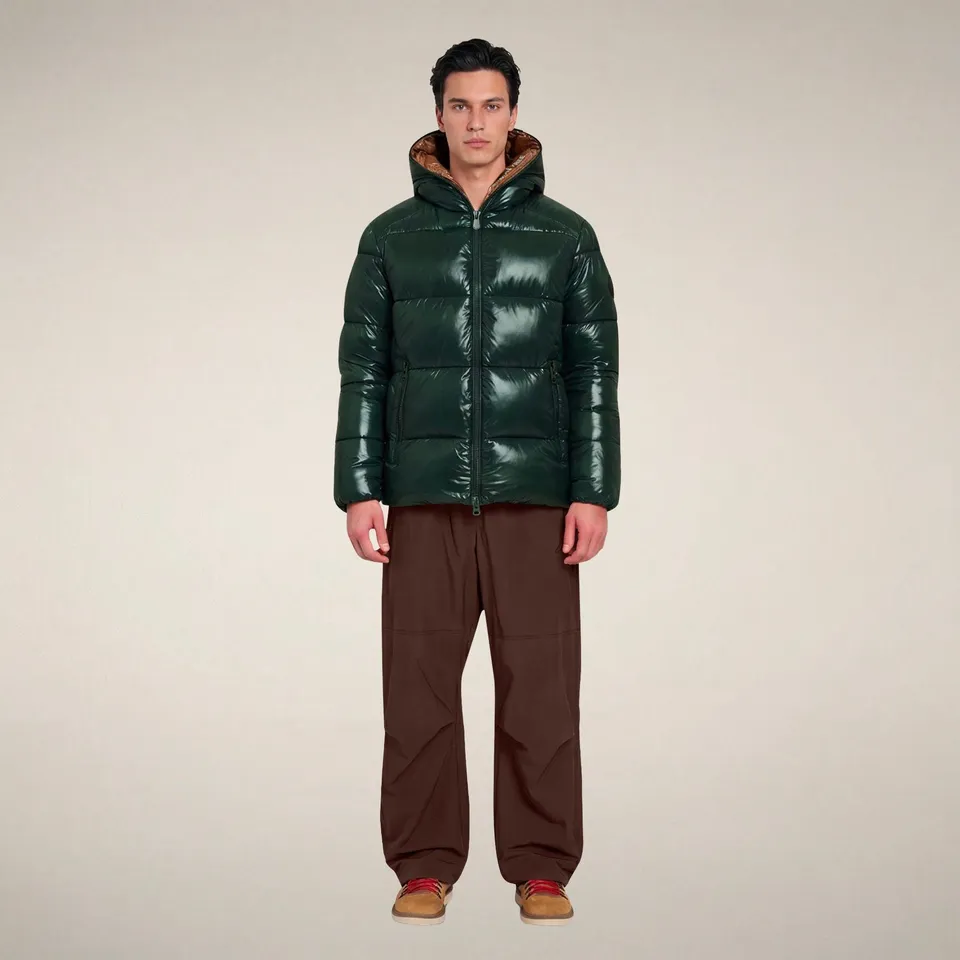save-the-duck-edgard-herren-steppjacke-nori-gr-n-laqu-mit-kapuze image 1