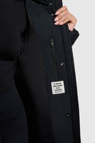 khujo-pulset-matt-damen-wintermantel-port-blue-wattierter-steppcoat image 8