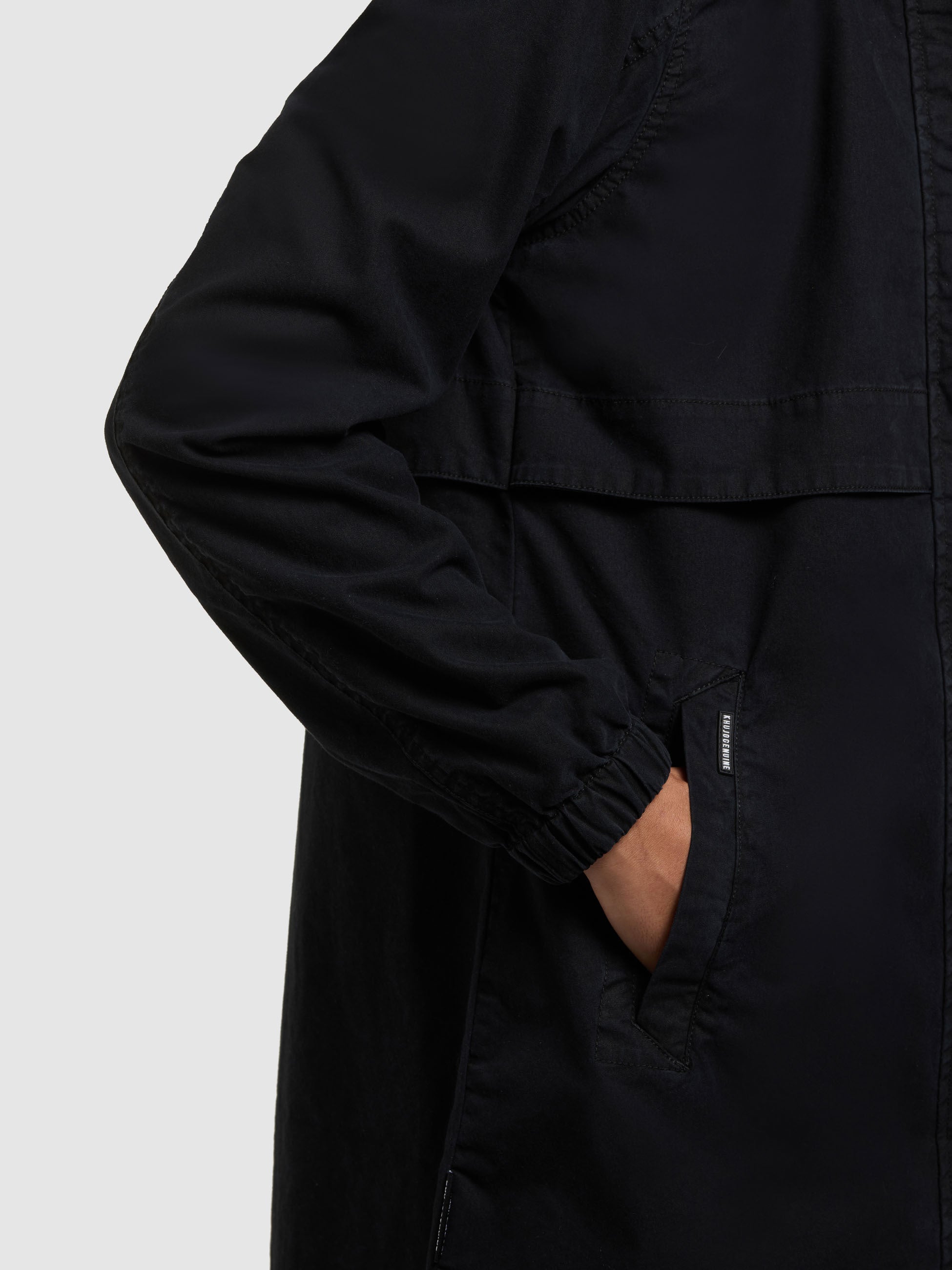 khujo-brava-kapuzenjacke-black-black-slim-fit-sommerjacke image 8