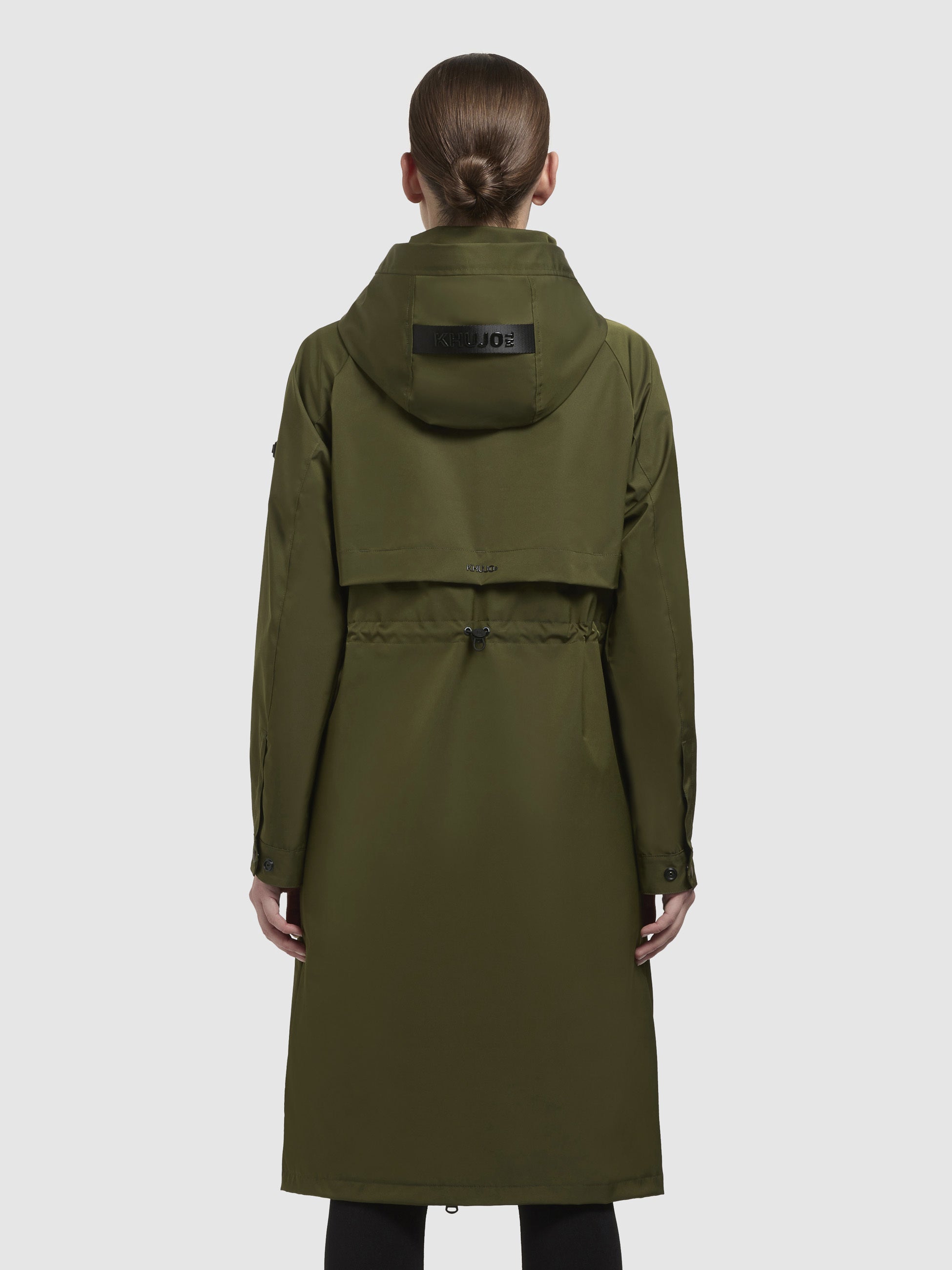 khujo-mantel-pinax-olivgr-n-knielanger-sommerparka-mit-kapuze-regular-fit image 3