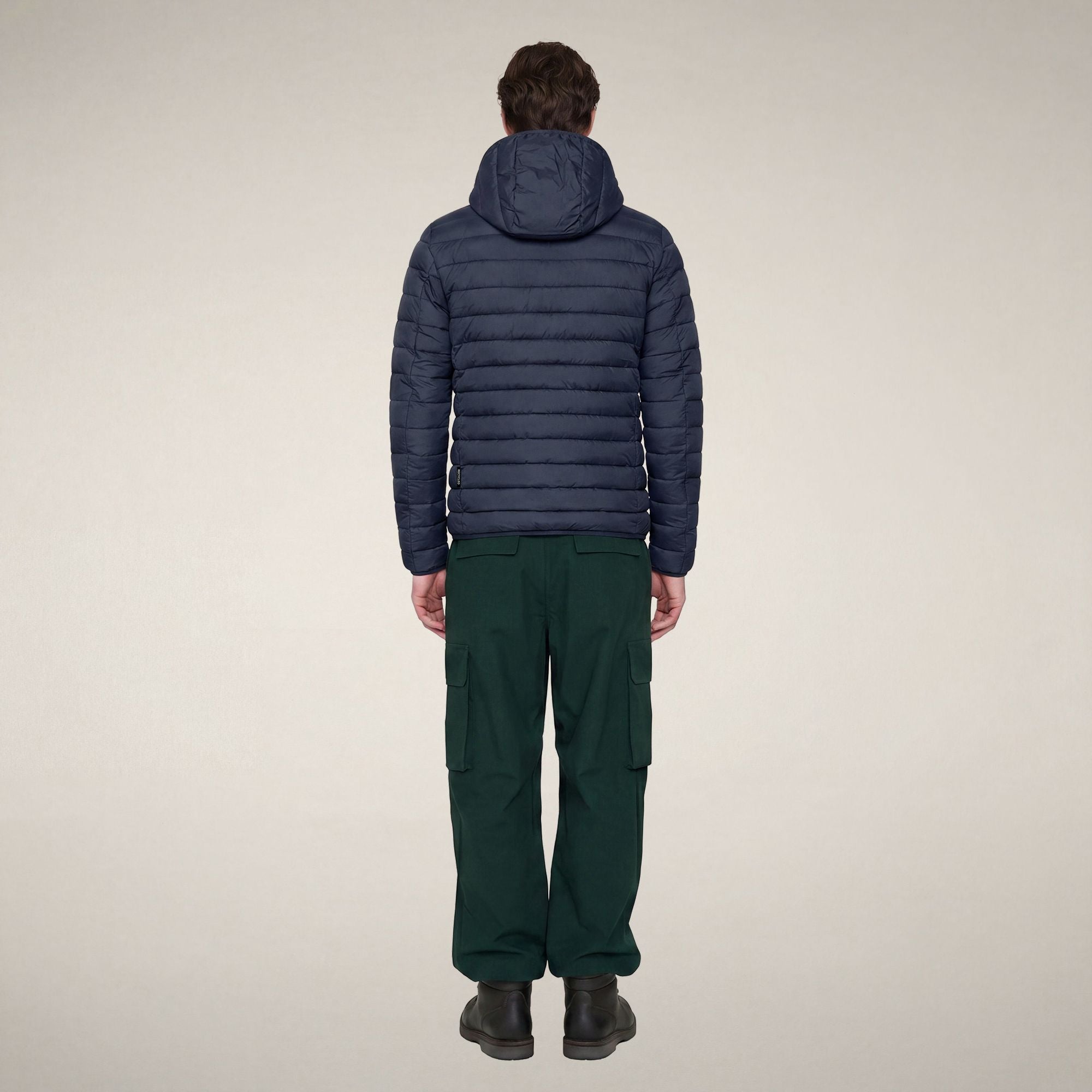 save-the-duck-juncus-herren-daunenjacke-mit-kapuze-blauschwarz image 2