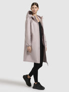 khujo-coat-timea-damen-kurzjacke-pale-purple-mit-packbeutel image 6