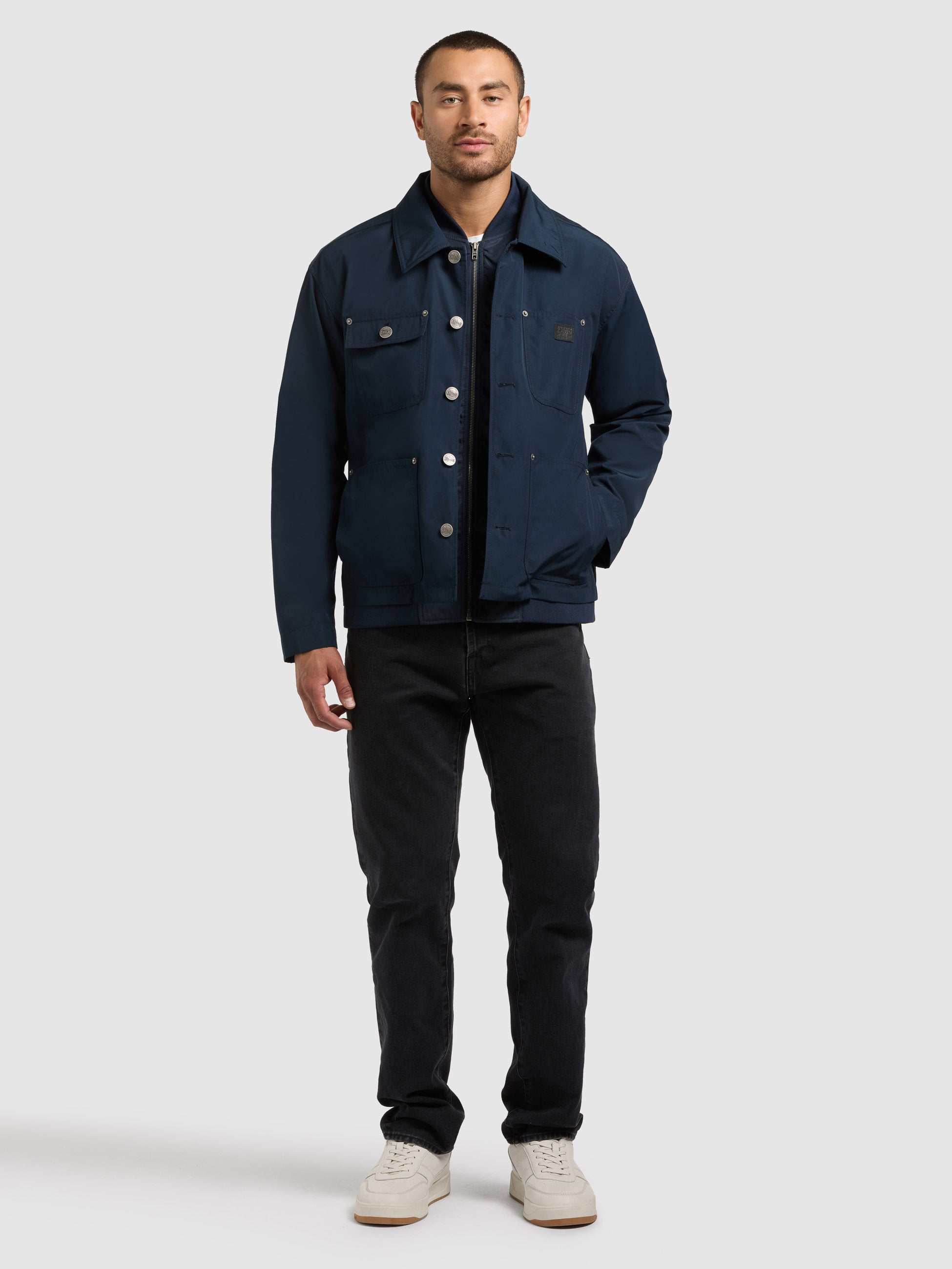 khujo-jacke-raise-atlantic-blue-fieldjacket-regular-fit image 2