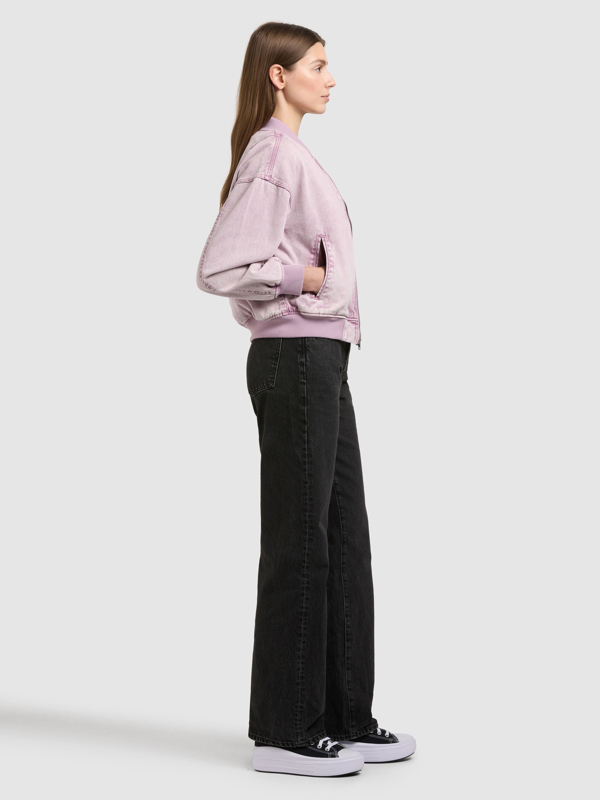 khujo-jacke-clara-violet-jeansjacke-blouson-damen image 2