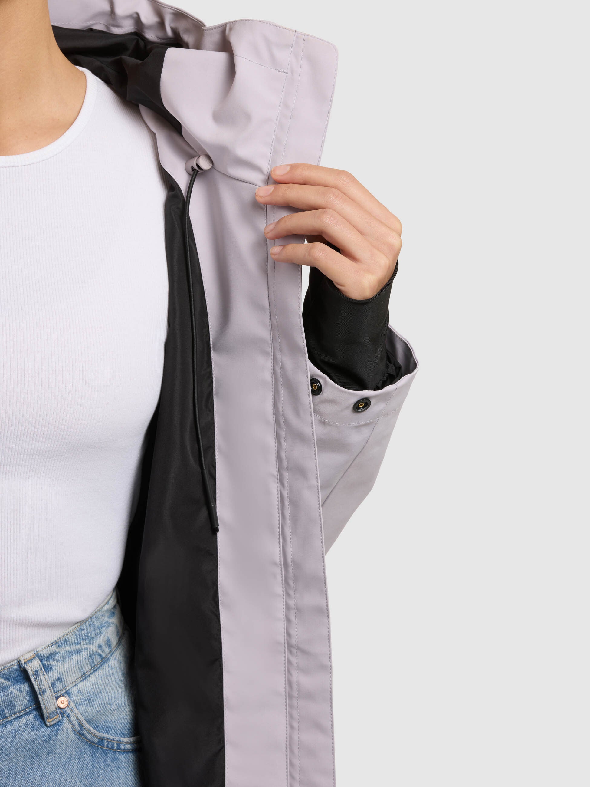 khujo-mantel-june-raindrops-lilac-leichter-damen-kurzmantel-parka image 8