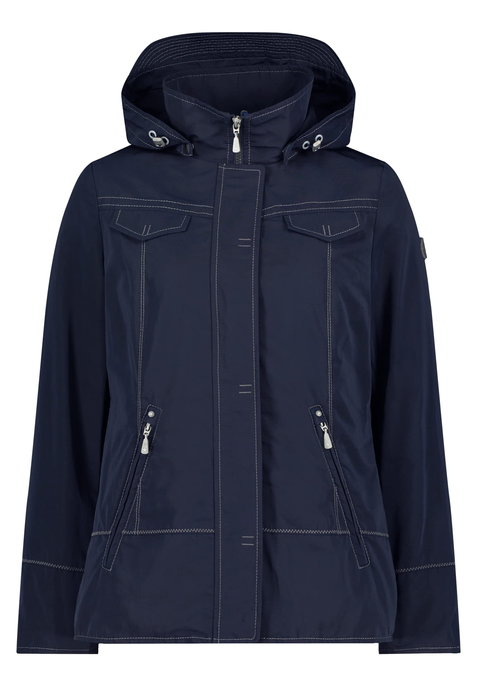 gil-bret-damen-jacke-dublin-sportive-steppjacke-mit-nieten-und-streifenfutter image 4