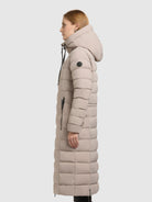 khujo-mantel-cleo-hellbeige-damen-wintermantel-stepp-knielang image 5