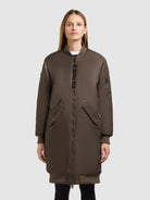 khujo-mantel-lulu-potter-brown-oversize-bomber-wintermantel image 4