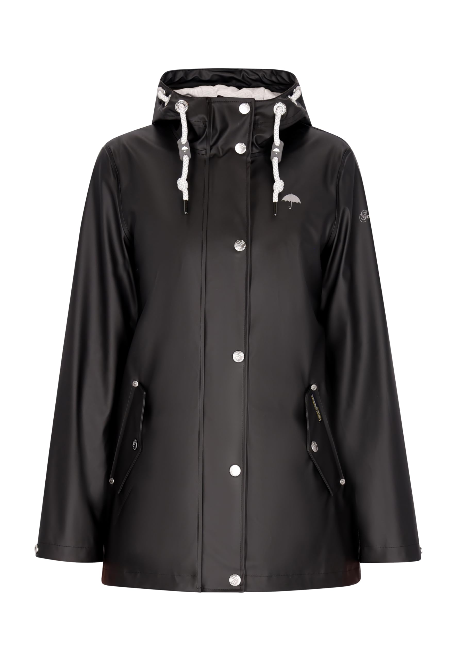 schmuddelwedda-damen-regenjacke-mit-kapuze-allwetter-klassiker image 1