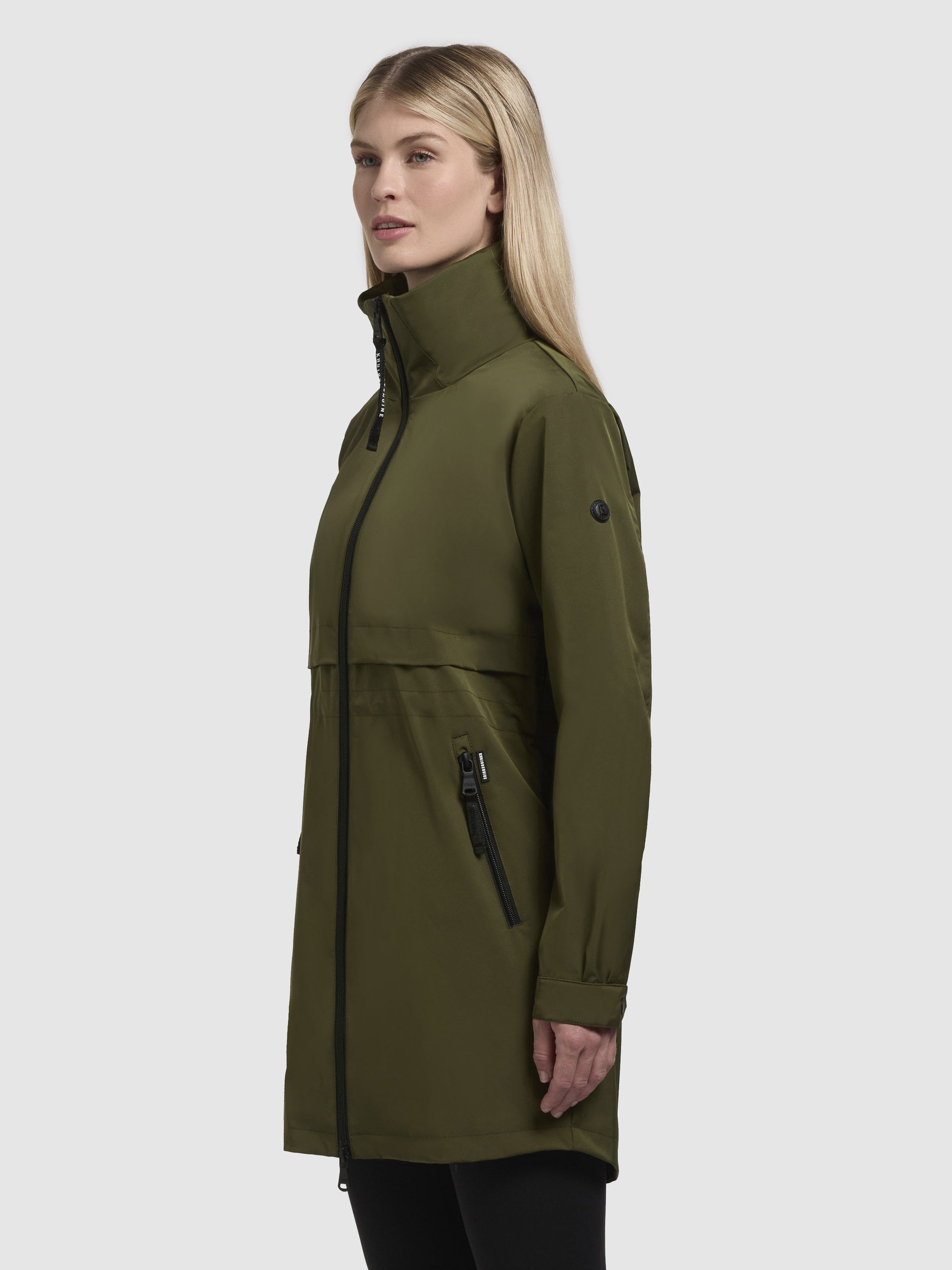 khujo-mantel-narin-olivgr-n-sommerparka-regular-fit-damen image 5