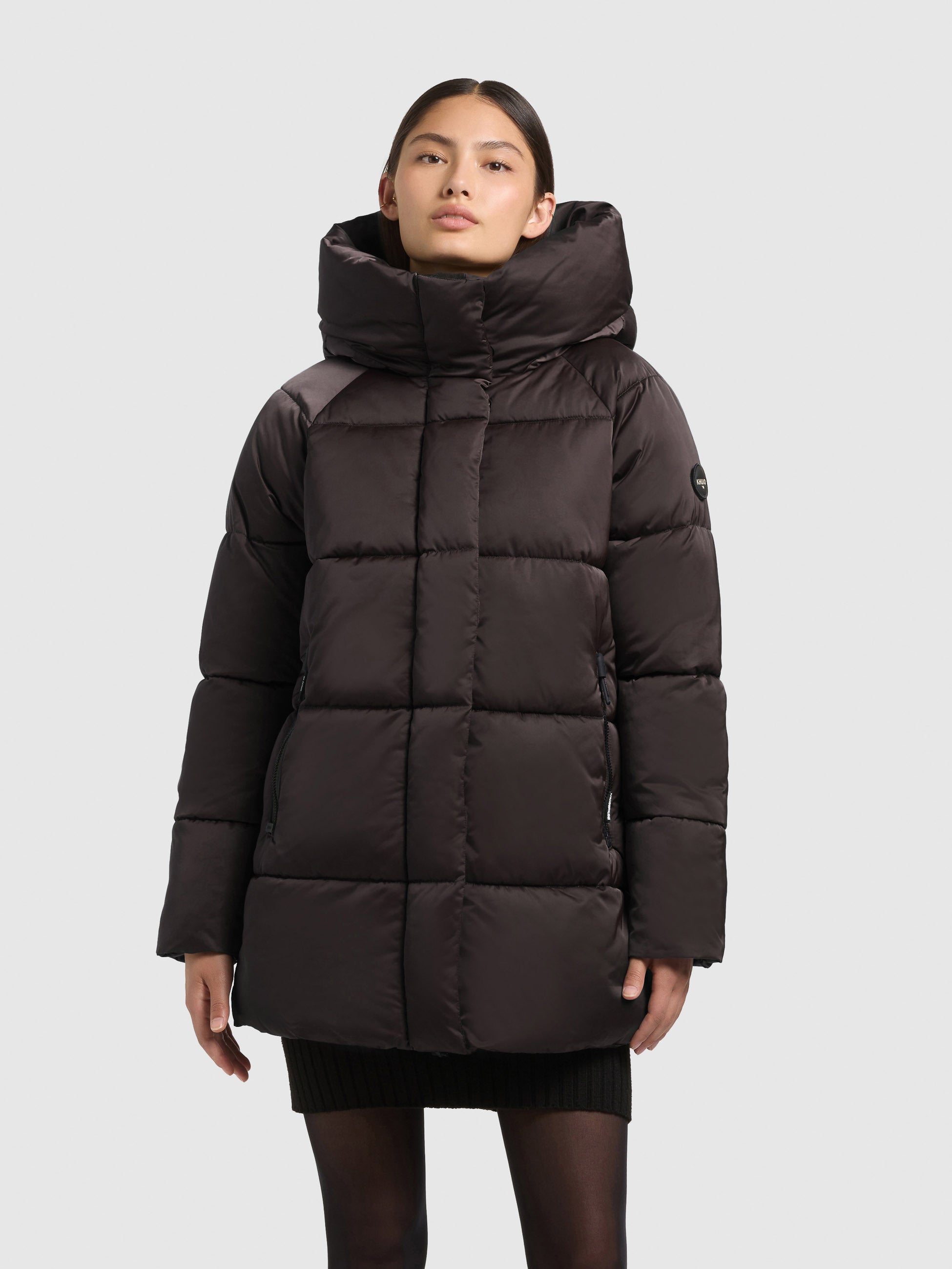 khujo-suda-damen-winterjacke-moody-plum-loose-fit image 4